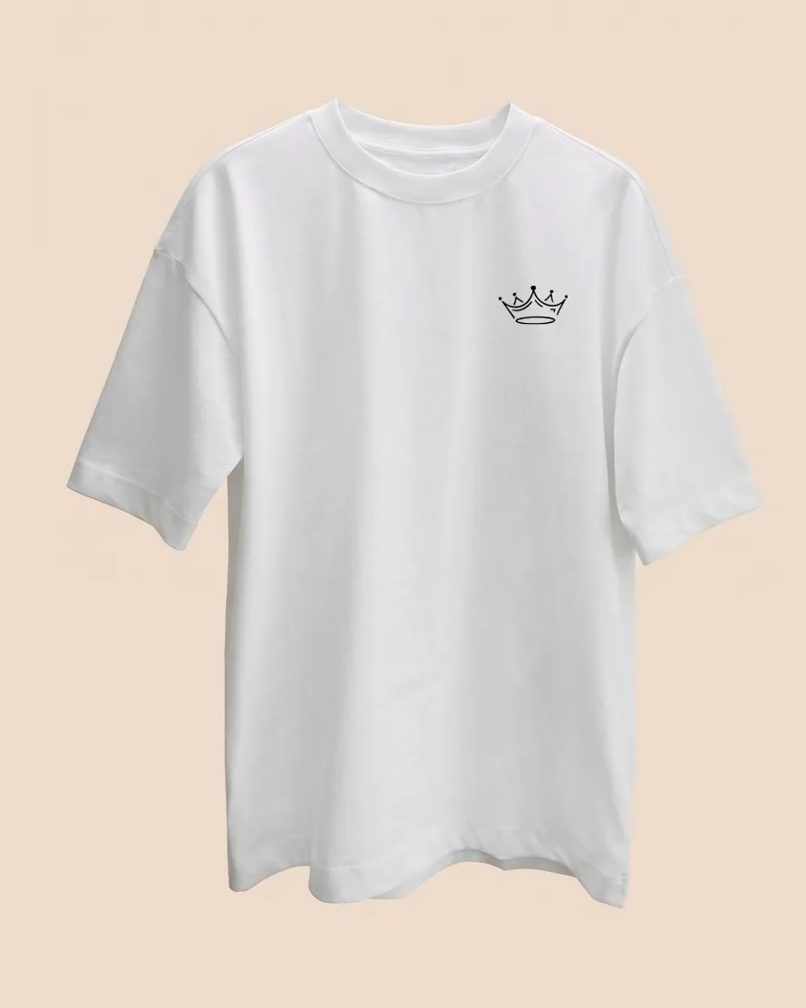 Camiseta Nombres, color blanca, vista de frente